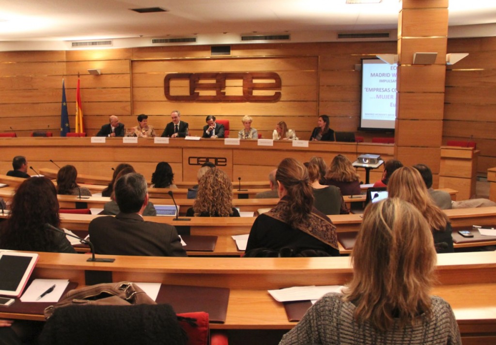 La presentación del I Catálogo de Buenas Prácticas ideado por el Grupo de Trabajo 'Empresas Comprometidas con la Igualdad' (enero del 2014). Está abierto el plazo para participar en la segunda edición.