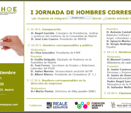 I Jornada de Hombres Corresponsables