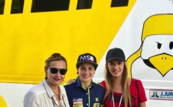 Ana Carrasco en el Circuito de Jerez.