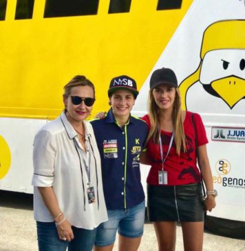 Ana Carrasco en el Circuito de Jerez.