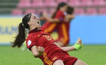 La selección femenina de sub-17 campeona de la Eurocopa