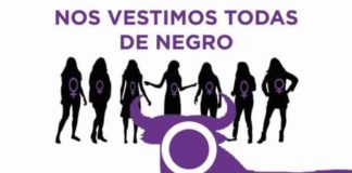 La protesta de las mujeres en el chupinazo de los Sanfermines