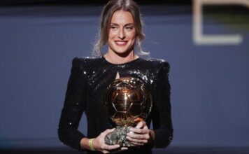 Alexia Putellas ganadora del Balón de Oro hace historia en el fútbol femenino