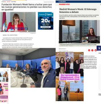 ¡La prensa y los medios recogen el 15 Aniversario de Madrid Woman’s Week!